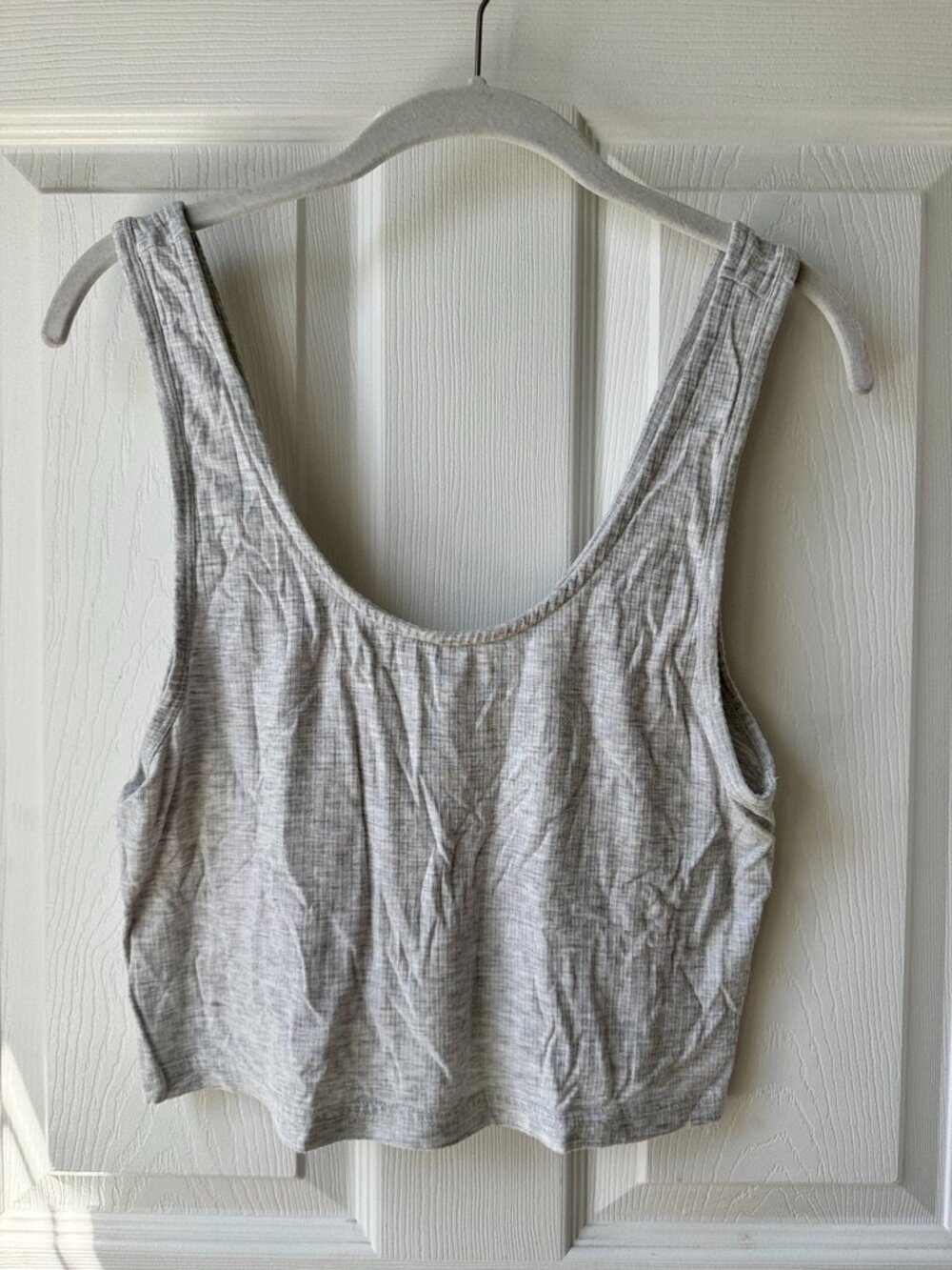 Gray Crop Top Old Navy, Women's L